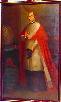 obispo de durango pedro tapiz anonimo