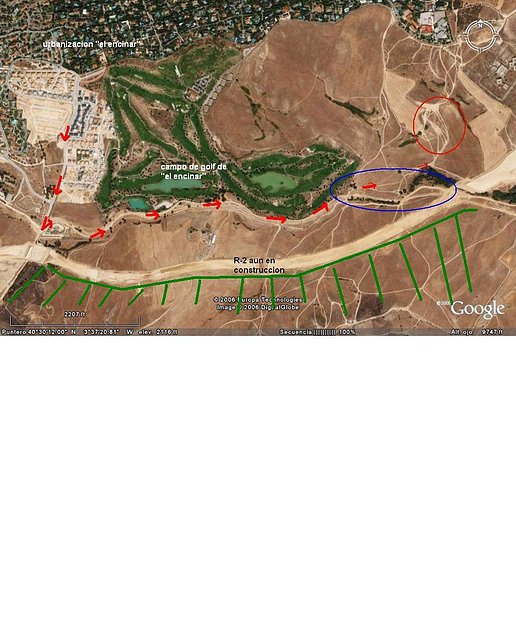 circuito motocross abandonado