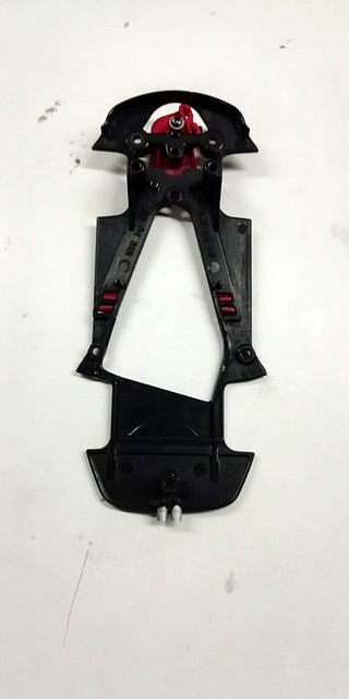 Guía y basculante con 1437 chasis negro medio Abarth y Clio Guía y basculante con 1437 chasis negro medio Abarth y Clio