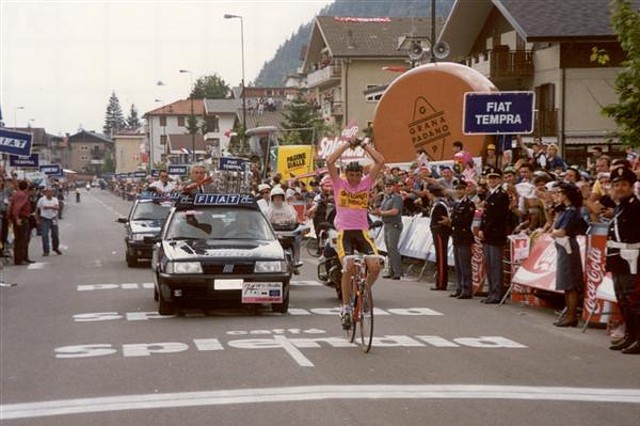 GIRO 1991 CHIOCCIOLI ETA 15 APRICA