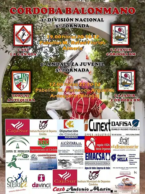 CARTEL 5 SENIOR-3 JUVENIL