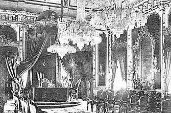 1887 Baile de gala en honor del archiduque Carlos de Austria