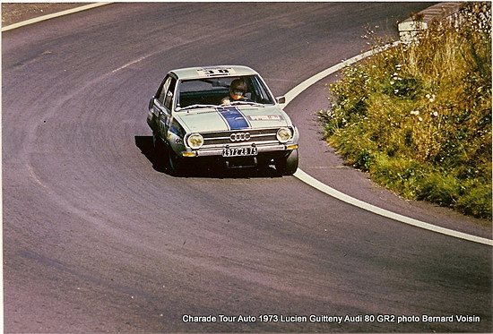 Audi 80 Gr2 - Guitteny - Charade TdF '73