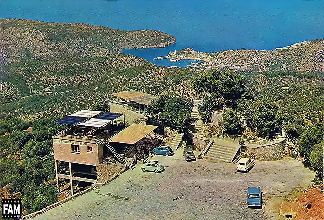 Soller Mirador de Ses Barques Mallorca 1967
