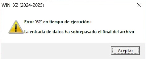 error