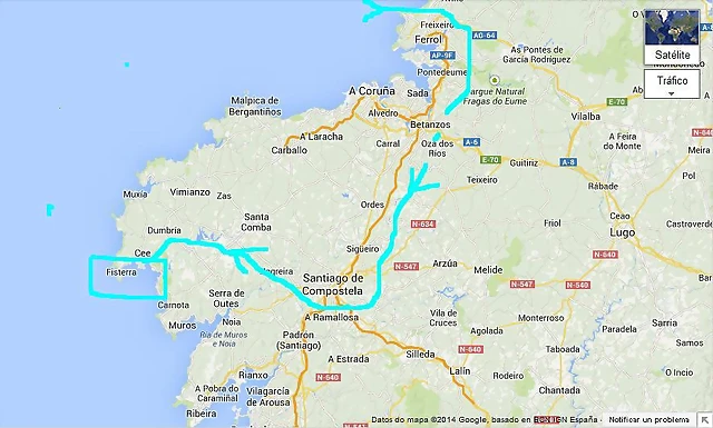 Ferrol a Fisterra