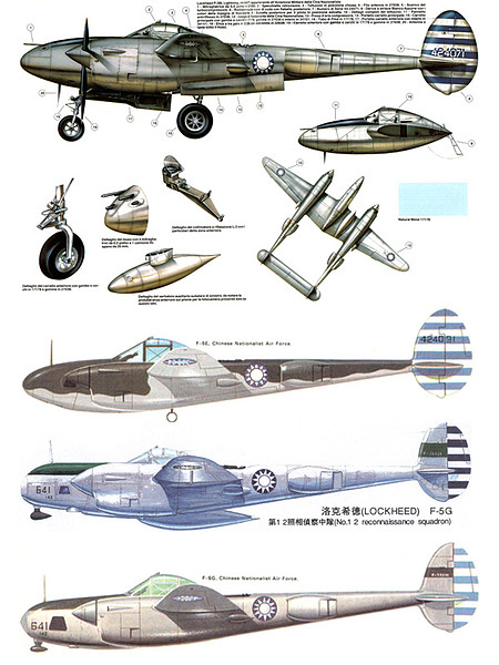Esquemas P-38 China