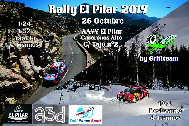 Cartel rally 26 octubre