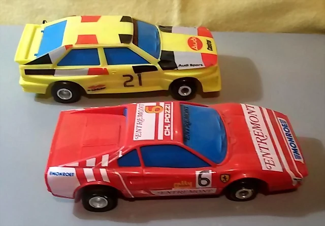 Polistil Audi & Ferrari GTO (2) Polistil Audi & Ferrari GTO (2)