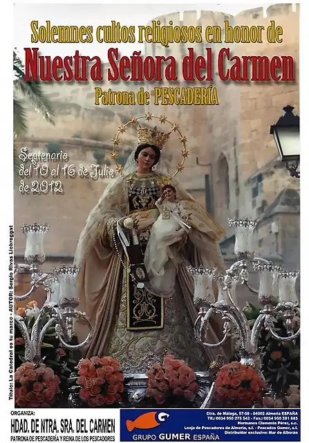 Cartel Carmen San Roque