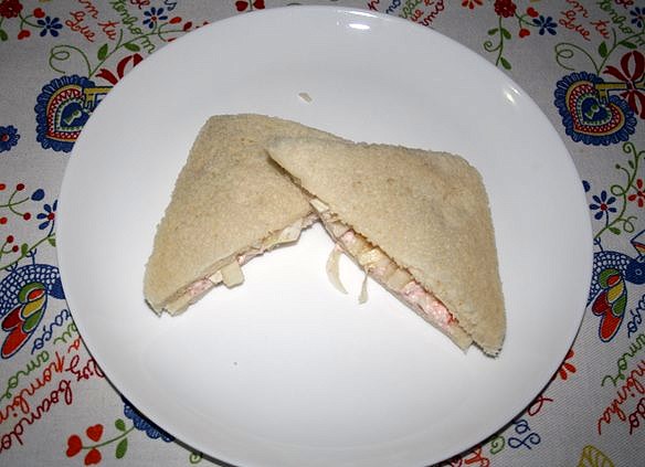 sandwiches de cangrejo