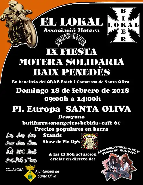 IX solidaria cartell