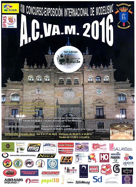 Cartel ACVAM 2016