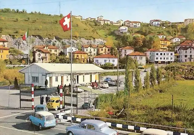 Chiasso Brogeda frontera Italo-Suiza