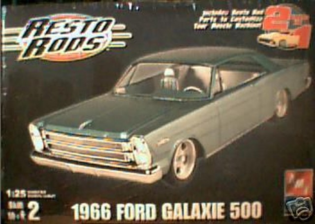 AMT Ford Galaxie 500 \'66 Resto Rods