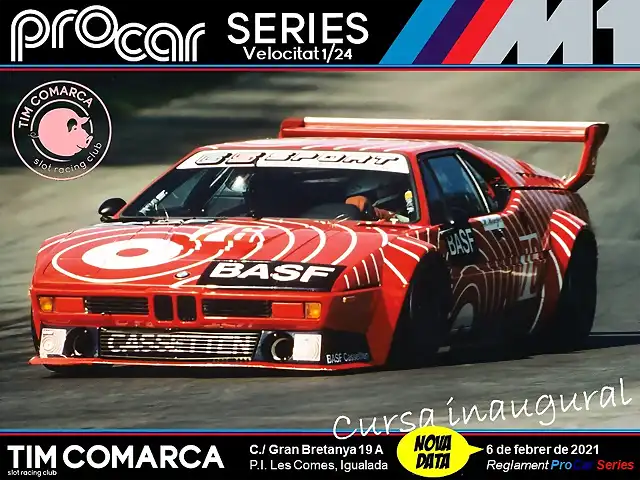 Cartell ProCar Series - cursa pilot 2