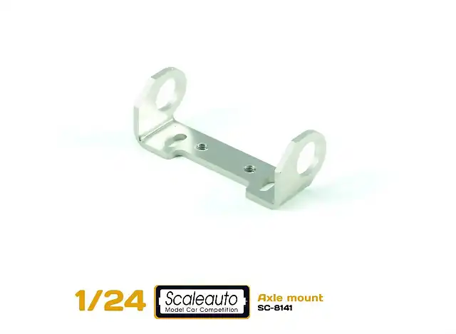 Scaleauto SC-8141 Soporte Eje Delantero U para Regulacin. Acero 1,2mm.