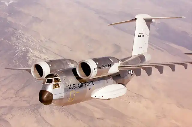 Boeing YC-14 prototipo avin STOL