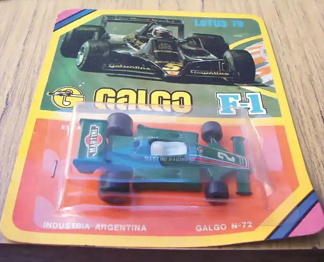 F1 Lotus 79 verde n? 72 blister