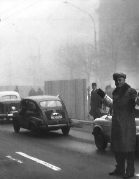 Belgrad - Hauptplatz Terazije Bau der Tiefgarage, 1966