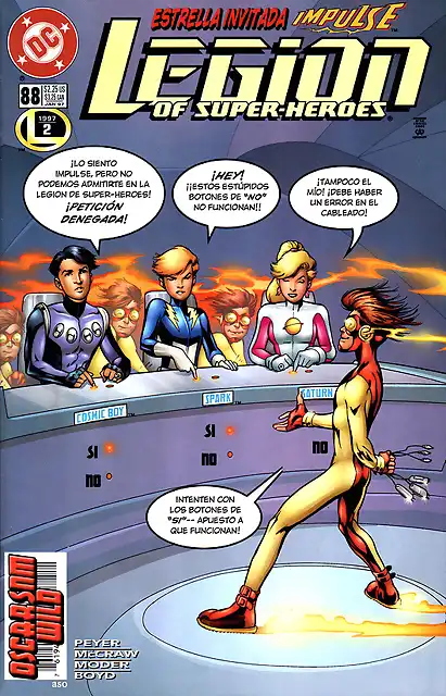 Impulse 21b Legion de Super-Heroes 88