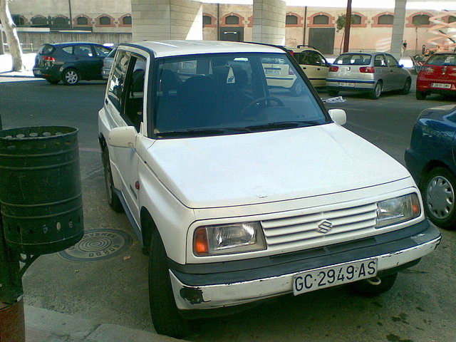 Vitara desde el lado izquierdo