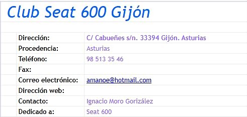 club 600 gijon