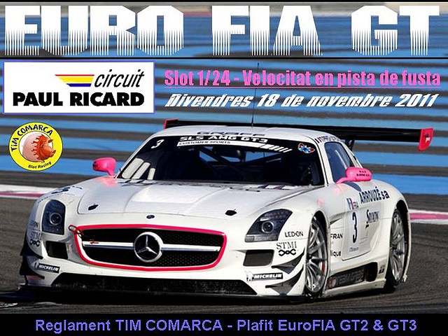 Cartell EuroGT - Cursa 3 - Paul Ricard