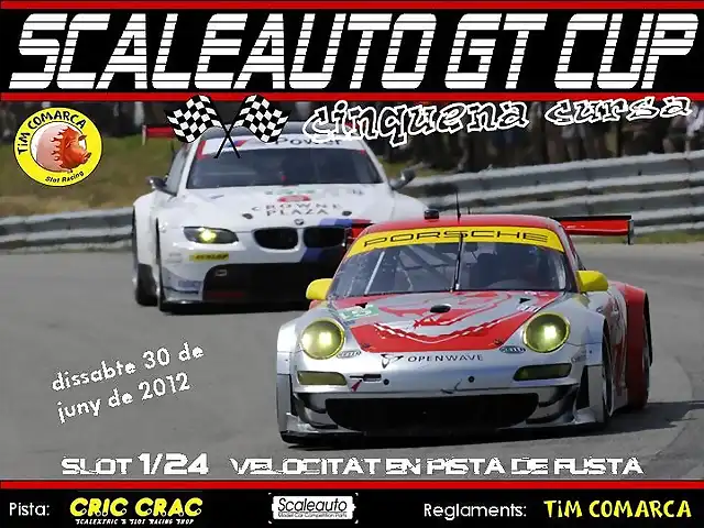 Cartell Scaleauto GT - Cursa 5