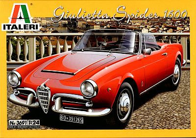 Italeri Alfa Romeo Giulietta Spider 1600