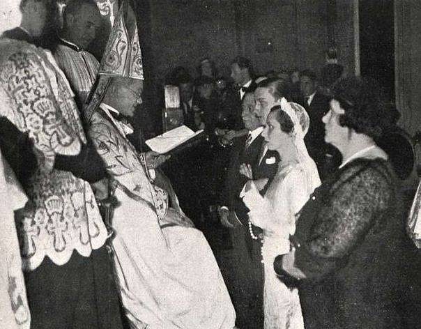 Nuncio Cortesi matrimonio basilica del socorro 1934.