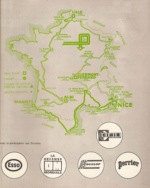 TdF '73 - parcours