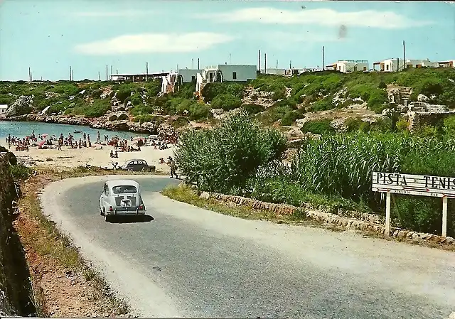 Ciutadella Cala Blanes Menorca 1967