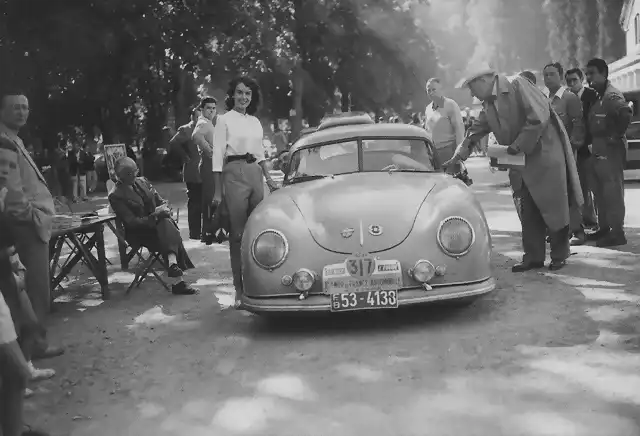 Porsche 356 - TdF'51 - Vequaud-Vadon