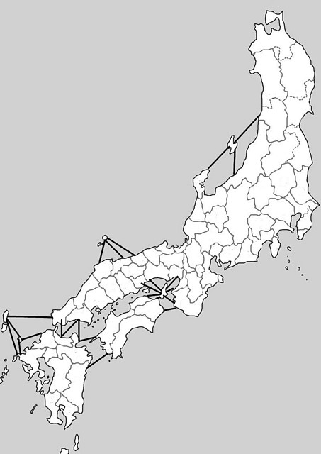 mapa Japon 1 mapa Japon 1