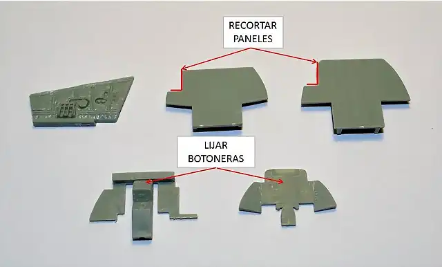 Modificaciones paneles