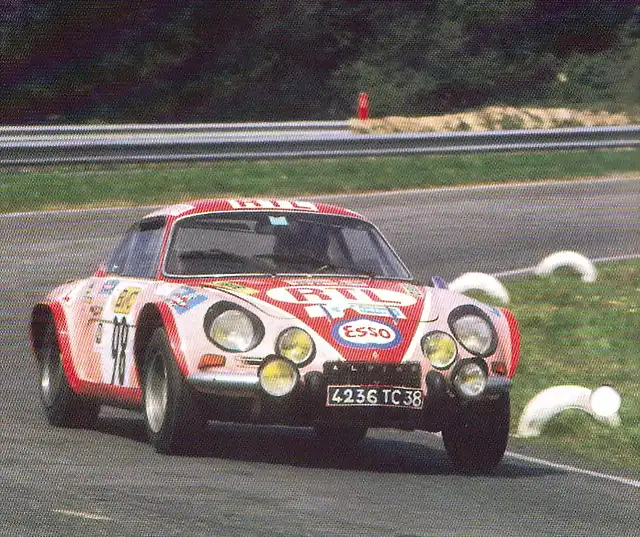 Alpine A-110 - Christine Dacremont - TdF '72 c