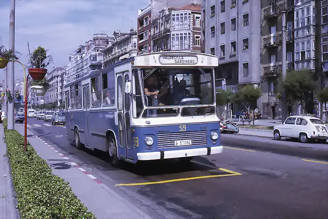 Santander - Bus von Valdecilla nach Sardinero 1