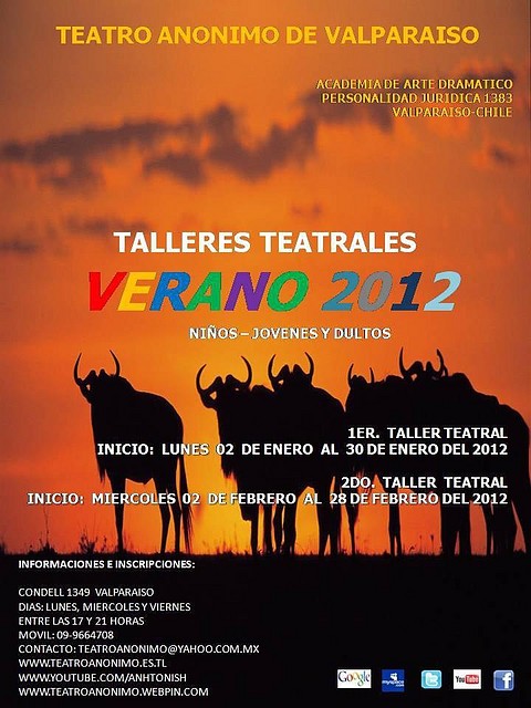 TALLERES TEATRALES DE VERANO 2012