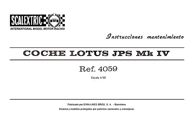 4059 - Lotus JPS Mk IV -1