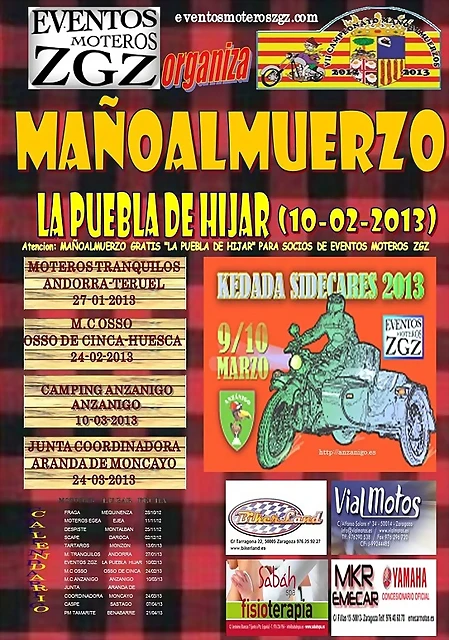 cartel febrero eventos