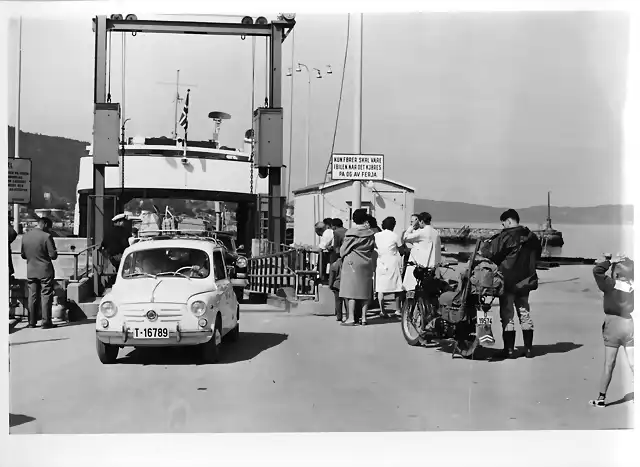 Vannvika-Trondheim - Autof?hre, Norwegen 1961