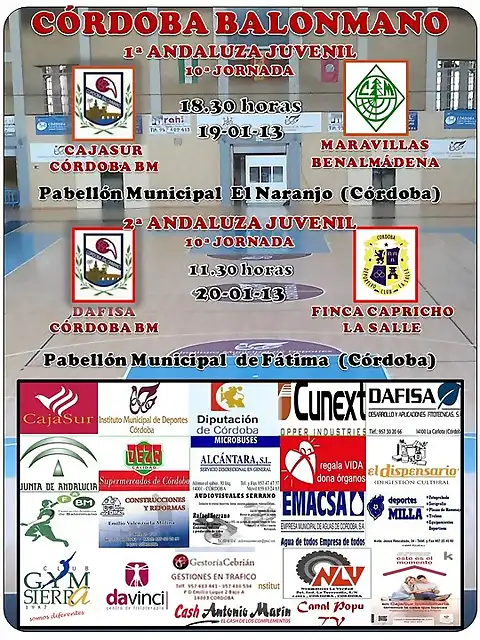 CARTEL JUVENILES 19 Y 20-01-13