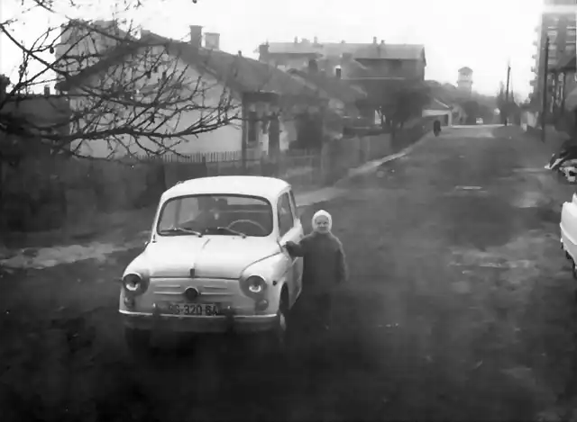 Belgrad -  Mehmed Sokolovi&#263; Stra?e in Stadtbezirk  Zvezdara, 1966