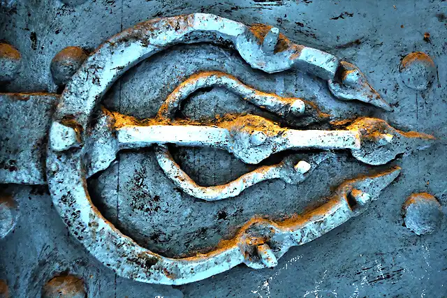 Fez. Detalle de una puerta.