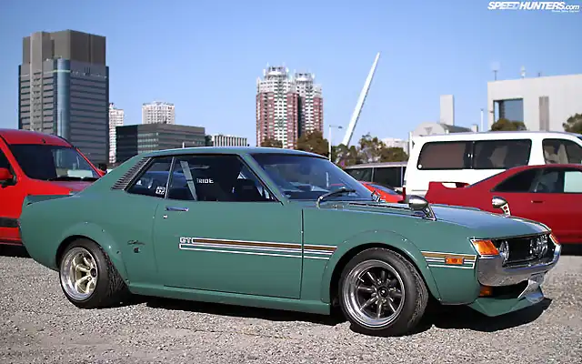 1970 celica gt green