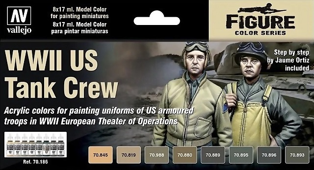 Vallejo WWII US Tank Crew Colors