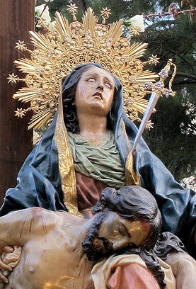 VIRGEN DE LAS ANGUSTIAS. Poncio Emiliano 2