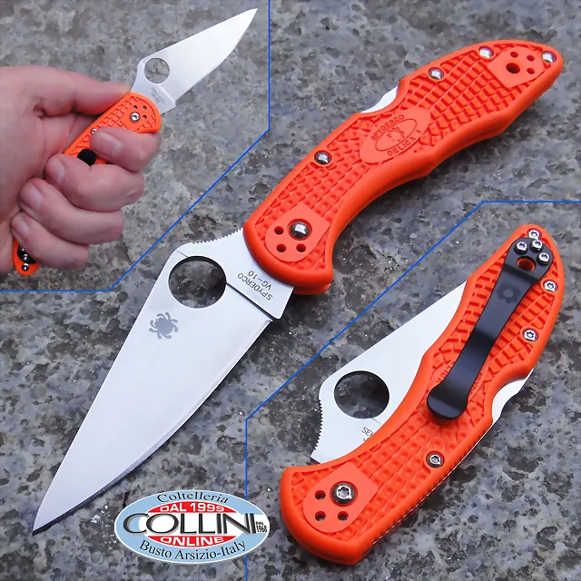 spyderco-delica-flat-ground-orange-c11fpor-cuchillo