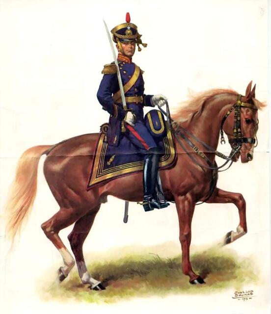 1812 - CORONEL DEL REGMIENTO DE GRANADEROS A CABALLO